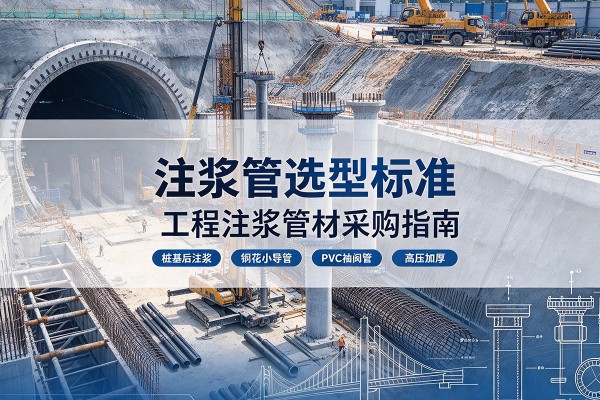 梁园注浆管选型标准