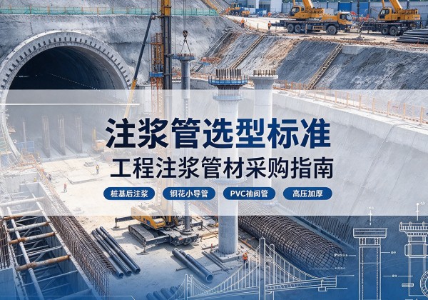 梁园注浆管选型标准